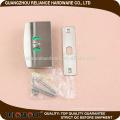 Zinc alloy indicator glass door lock for tempered glass door